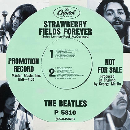 The Beatles - Strawberry Fields Forever (1982) [Vinyl]