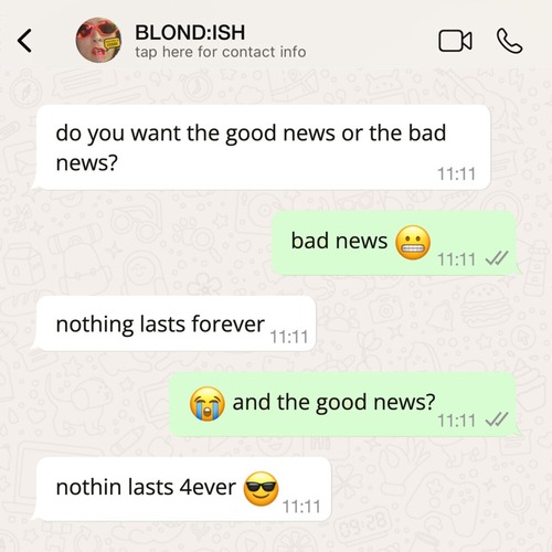 BLOND:ISH - nothing lasts 4ever (Original Mix)