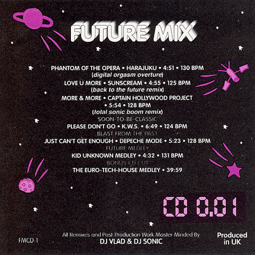 Future Mix CD 0.01