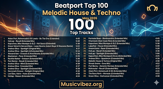 Beatport Top 100 Melodic House & Techno (May 2026)