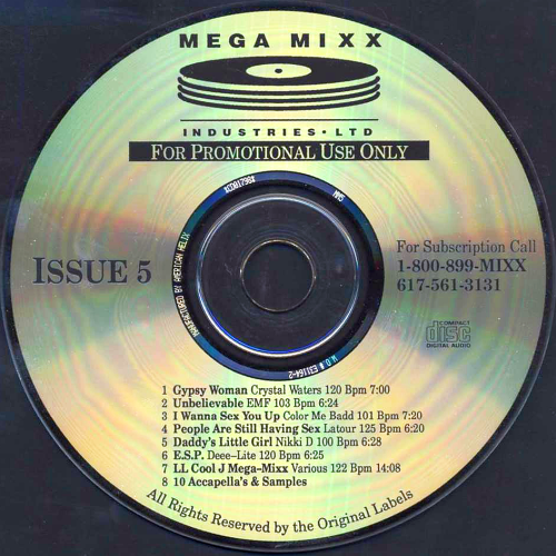 Mega-Mixx Issue 5 (Mixed By – Armand Van Helden, Lenny Bertoldo)