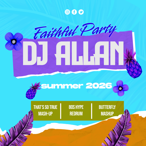 Artist: Various Performers Title: Faithful Summer Party DJ Allan Label: World Play Club Re-Work Style: Moombahton, Tribal, EDM, Big Room, Rock, Country, K-Pop, Bassline, Groove, Electropop, UK Garage, Future House Release Date: 27 August, 2026 Format: Remix Series, Mashup, Bootleg Quality: 320 Kbps/Joint Stereo/44100Hz Codec: MPEG-1 Audio Layer 3 Tracks: 45 Tracks Time: 02:46:07 Min Size: 380 MB