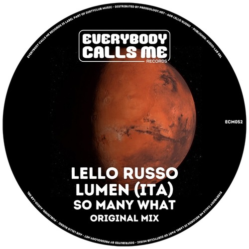 Lello Russo, Lumen (ITA) - So Many What (Original Mix)